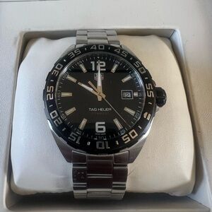 Tag Heuer Formula 1 Quartz Black Dial Steel Men's Watch